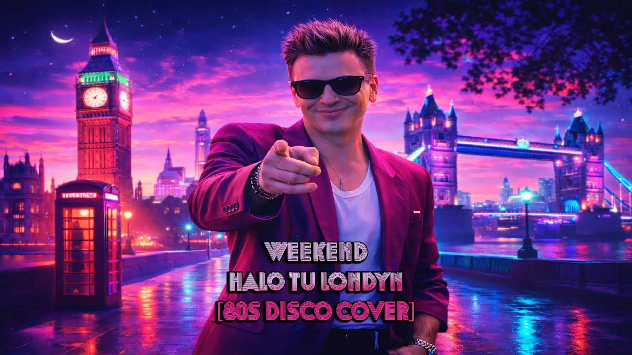 WEEKEND - Halo tu Londyn |80s Disco Cover| #aicover