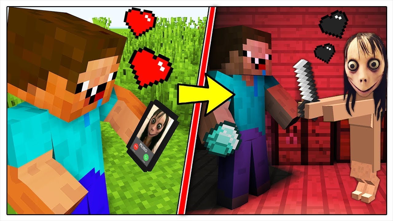 NOOB SI INNAMORA E INCONTRA MOMO! - Minecraft ITA