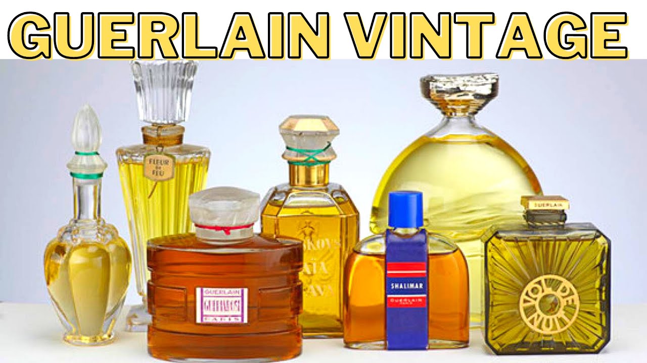 GUERLAIN LE 50 BOTTIGLIE DI PROFUMO VINTAGE PIU BELLE PROFUMI