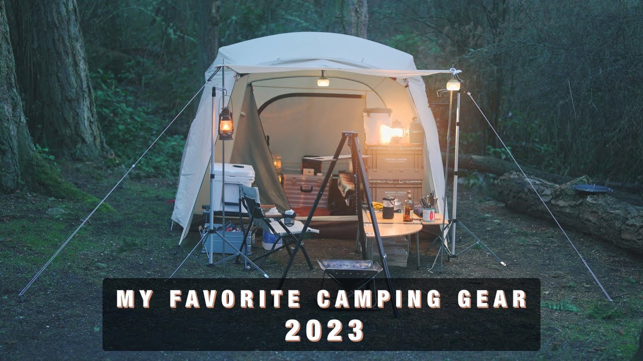 My Favorite Camping Gear 2023 | Snow Peak, iKamper, Dometic