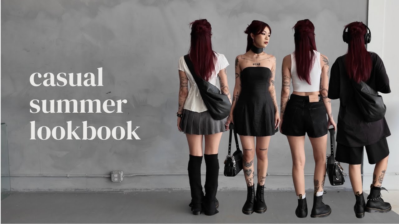 summer lookbook with dr martens ★