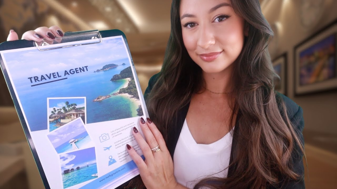 ASMR Luxury Travel Agent Roleplay ⭐️