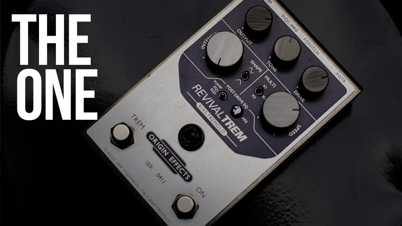 That Amazing Vintage Fender Brownface Sound! Revival Trem: The Only Pedal I'd Ever Need!