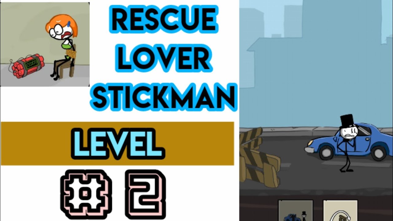 Prison Escape Stickman Adventure Rescue Lover New Update Level 2 (