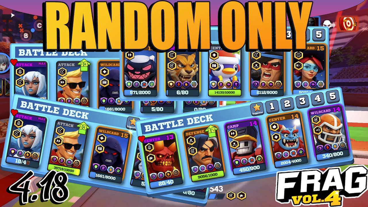 FRAG Pro Shooter - RANDOM Only🔥4.18 Gameplay Walkthrough🔥(iOS,Android)