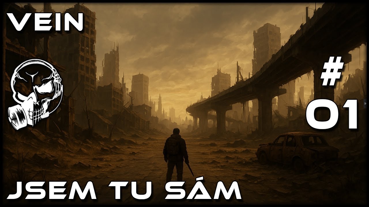 1 DEN S&Aacute;M V TOMTO NEL&Iacute;TOSTN&Eacute;M SVĚTĚ ZOMBŮ | VEIN #1 CZ / SK