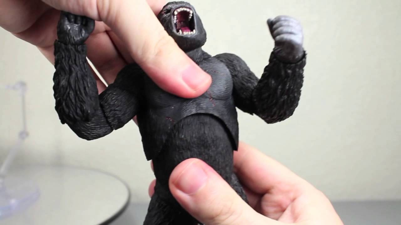 King Kong (2005) S.H. MonsterArts Kong Tamashii Nations Bandai Japan Action Figure Review