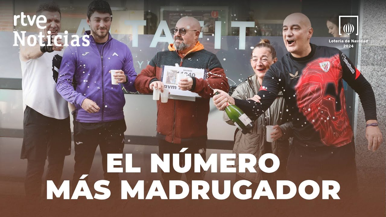 LOTERÍA DE NAVIDAD 2024: El 11.840 es un TERCER PREMIO que SONRÍE a MEDIA ESPAÑA | RTVE Noticias