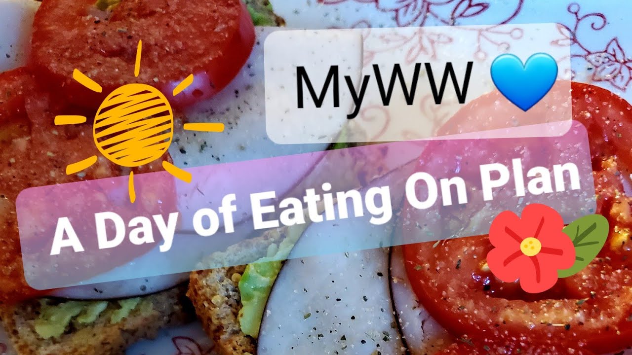 MyWW Blue Vlog | Full day of eating to lose 75 pounds on Weight Watchers 😉