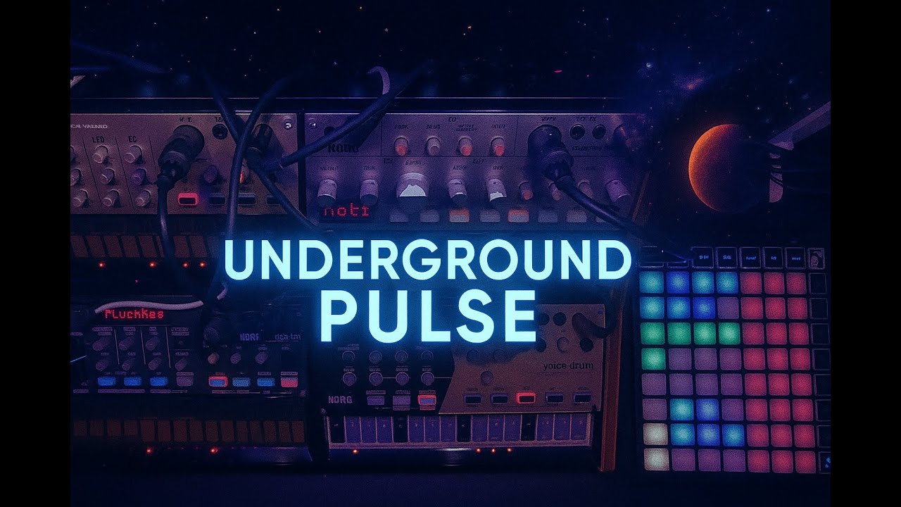 Dark Hypnotic Techno Jam | Korg Volca + Ableton Live Performance