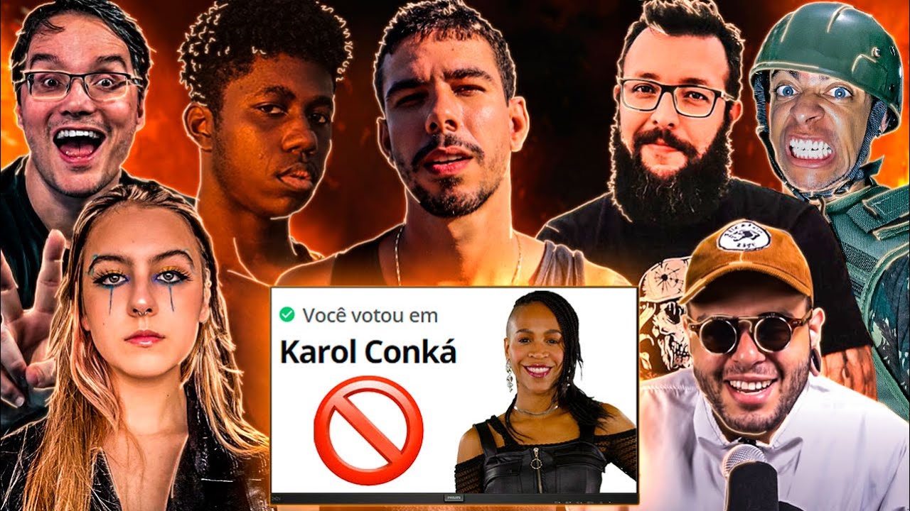 Votando 1 MILH&Atilde;O de vezes pra Karol Conk&aacute; sair do BBB
