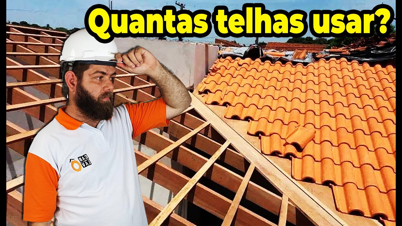PASSO A PASSO - Como calcular a quantidade de telhas para o telhado?