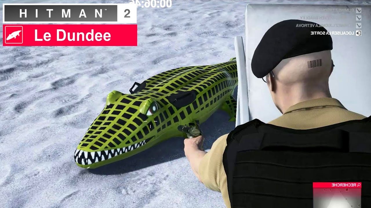 HITMAN 2: Le Dundee (Crocodiles) - Trophée