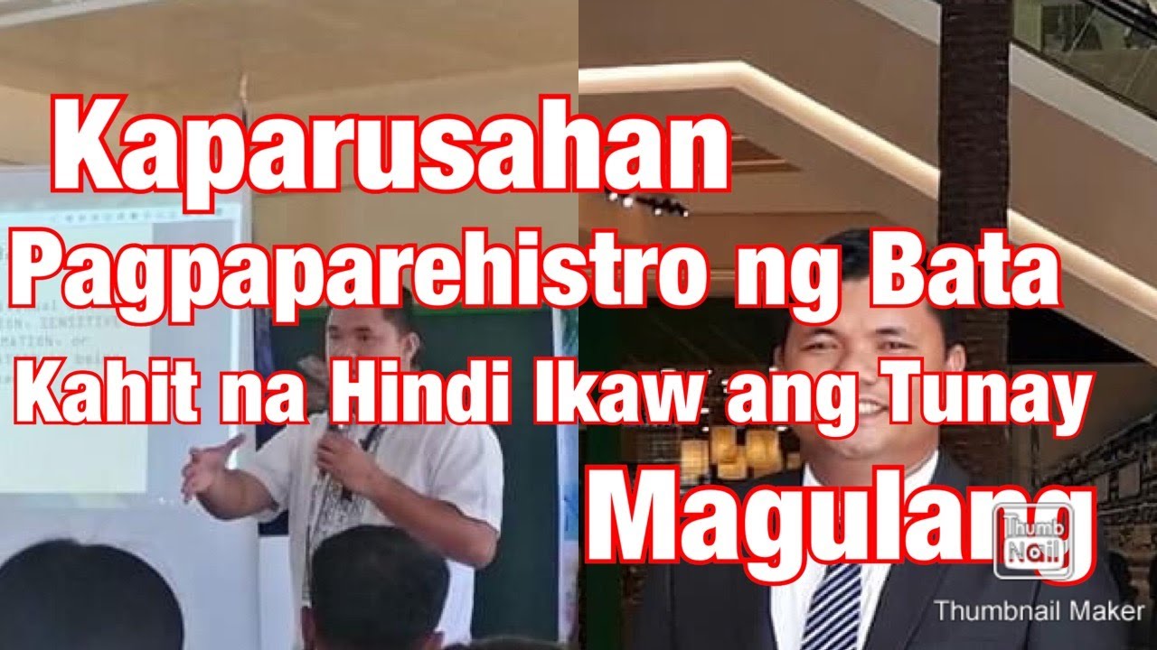 MUST SEE VLOG! Kaparusahan sa Pagpaparehistro ng Bata na Hindi Ikaw ang Tunay na Magulang
