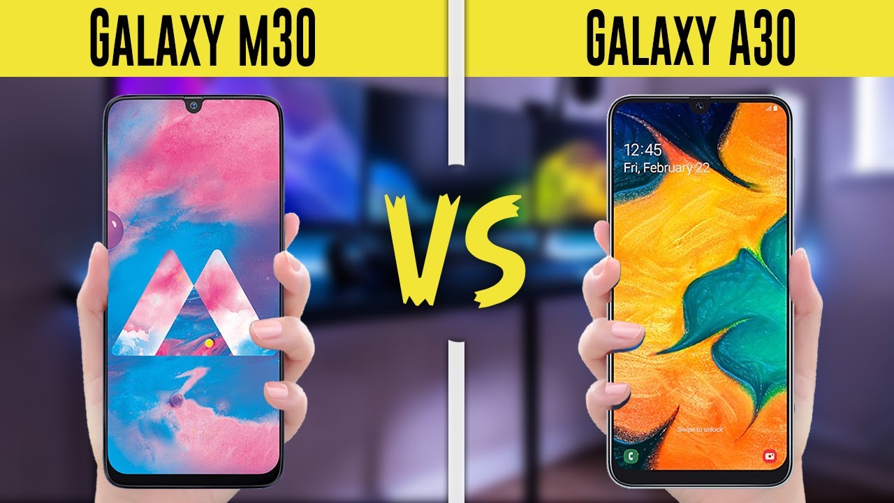 Samsung Galaxy A30 Vs Samsung Galaxy M30 Full Comparison | Specifications