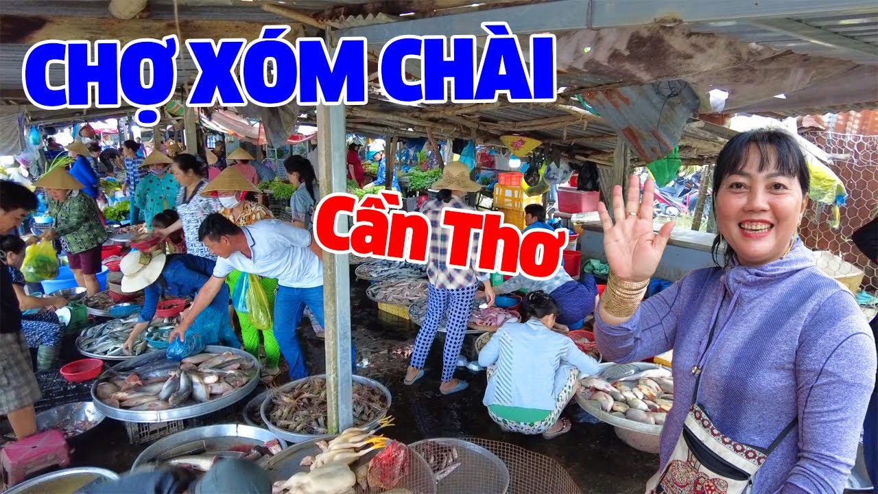 Về Miền Tây Đi Chợ Xóm Chài - Người Miền Tây Chợ Xóm Chài Cần Thơ Nhiệt Tình Vui Vẻ| Đây Đó Miền Tây