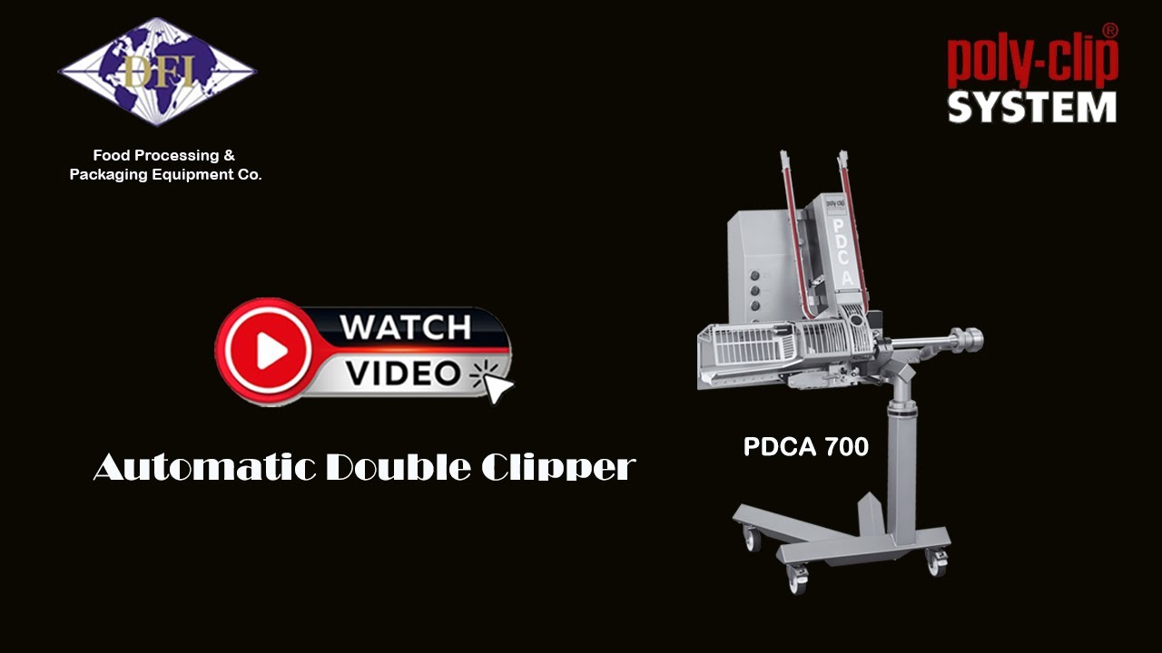 PDC-A 700 Automatic Double Clipping Machine |  Sausage Clipping Machine | Sausage Clipper