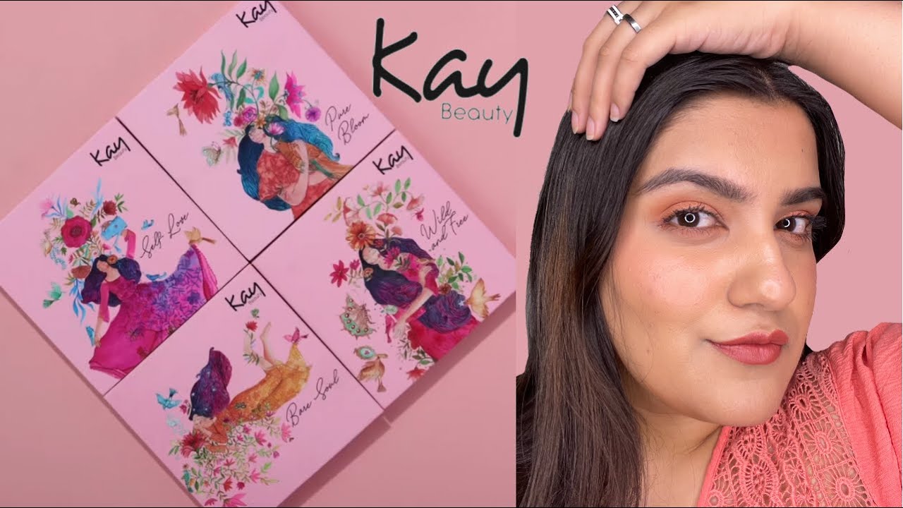 Kay Beauty Eyeshadow Review + Swatches: Pure Bloom