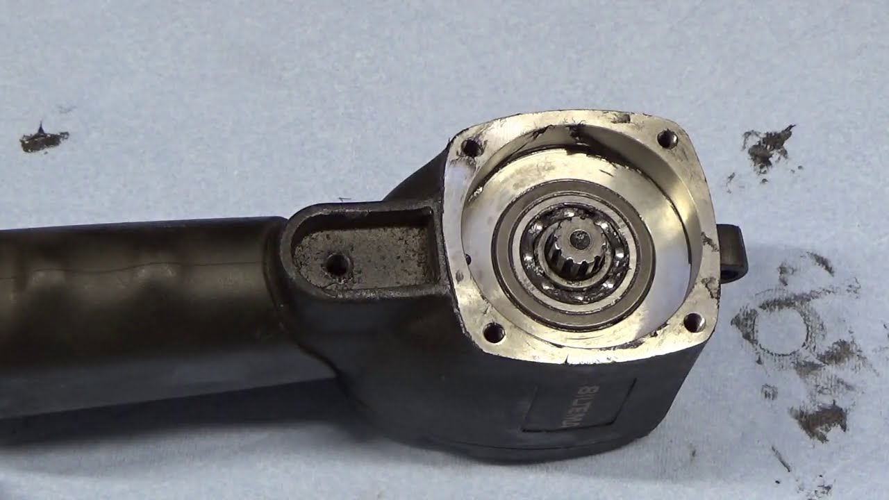 Vedligehold af slagnøgle (trykluft)