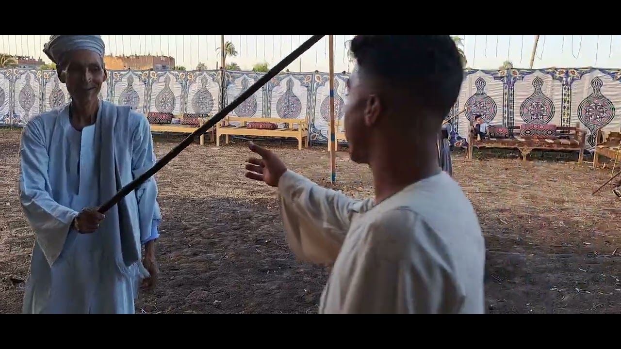 اتفرج على التحطيب المشاودة الشرقية الموس مركز جرجا مع الريس صدام ابو عيسى