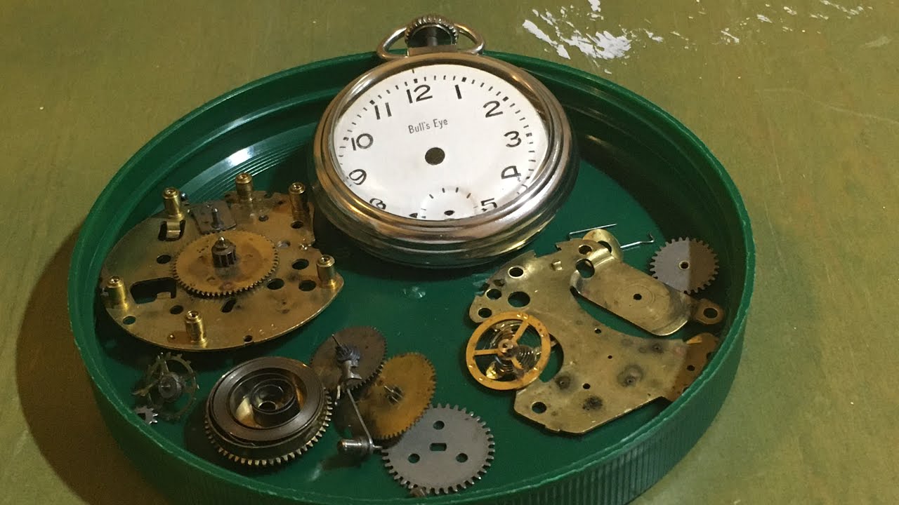 1964 Westclox Bull’s-Eye disassembly (READ DESCRIPTION!)