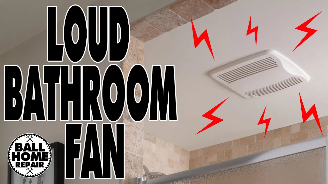 Bathroom Fan Motor Replacement | Loud Exhaust Fan Fix (EASY!)