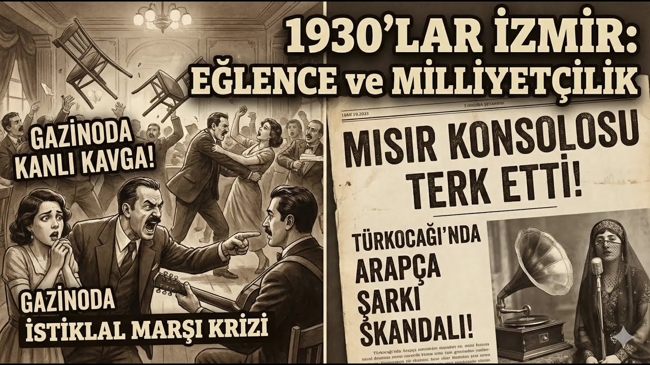 Bir Şarkı İsteği Yüzünden Çıkan Kavgalar: 1930'lar İzmir Gazinoları ve Milliyetçi Refleksler