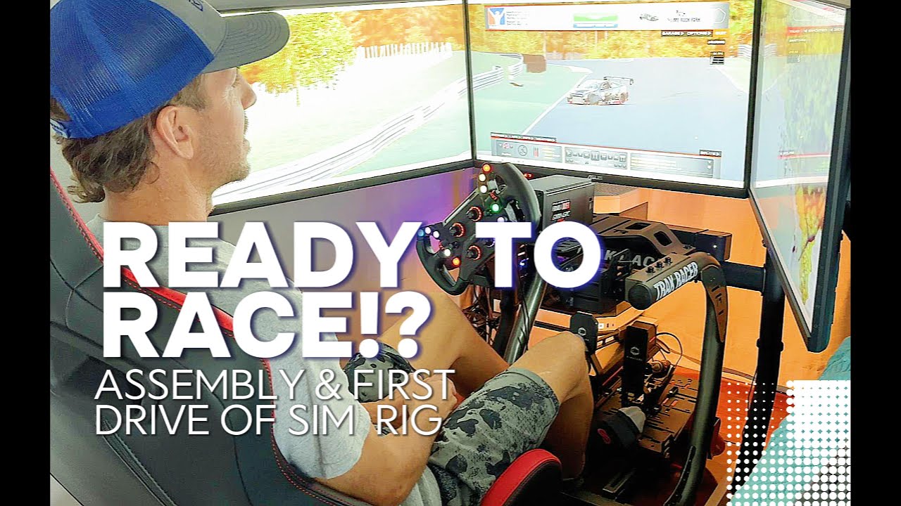 Окончательная сборка и первый запуск симулятора Trak Racer TR8 Pro
