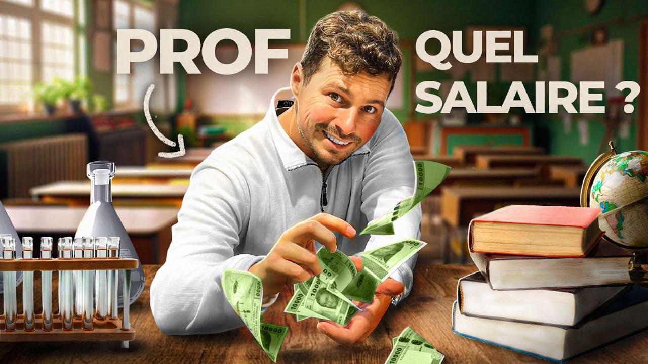 Combien j’ai gagné en tant que PROF ? (Salaire et paie)