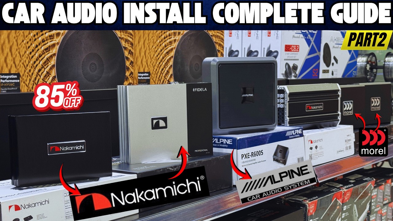 Car Audio At 85% Discount | Branded Audio Brands | Complete Guide | Part-2