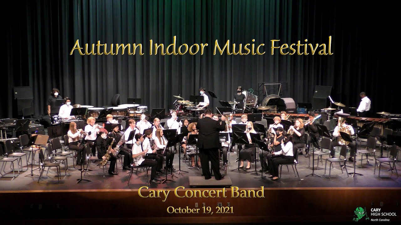 Cary Concert Band at Autumn Indoor Music Festival - 10/19/2021