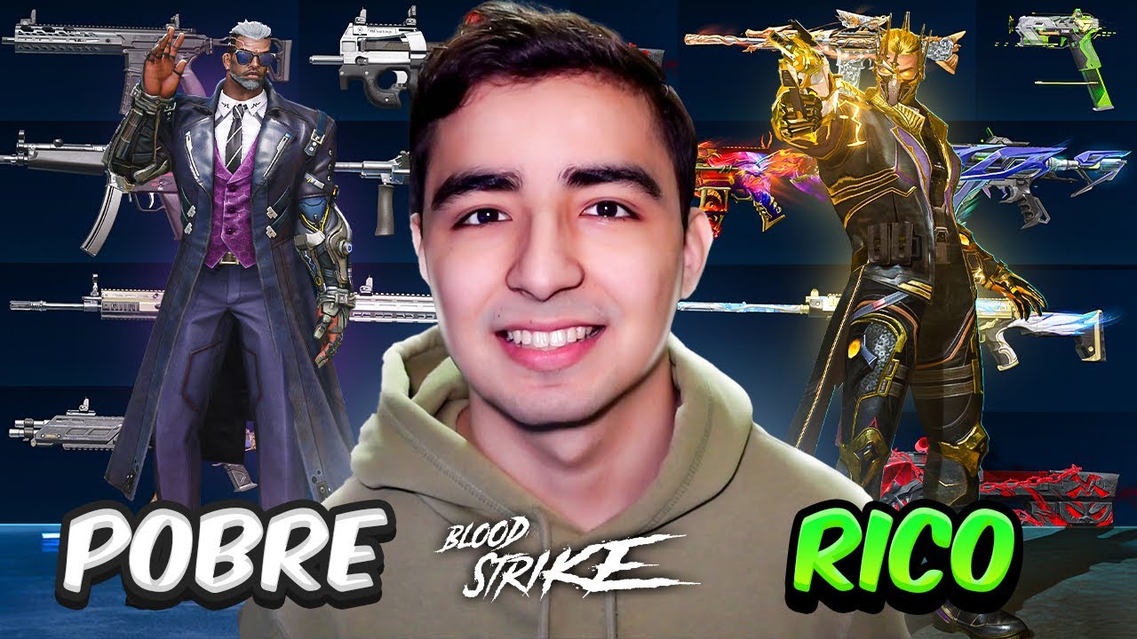CONVERTÍ a MILLONARIA la CUENTA BOT de UN SUSCRIPTOR con SKINS ULTRA y LEGENDARIA en BLOODSTRIKE! #3