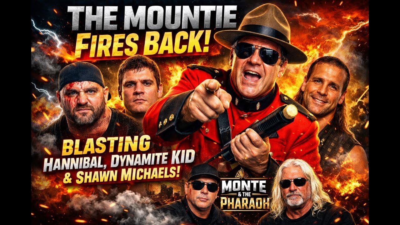 🚨 THE MOUNTIE UNLEASHED!  Jacques Rougeau FIRES BACK on Hannibal, Dynamite Kid | Monte & The Pharaoh