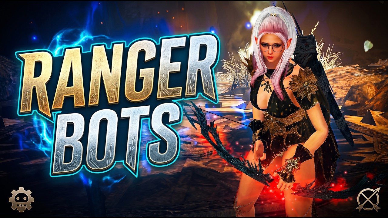 BLACK DESERT MOBILE PC RANGER BOTS 47 KILL!!!