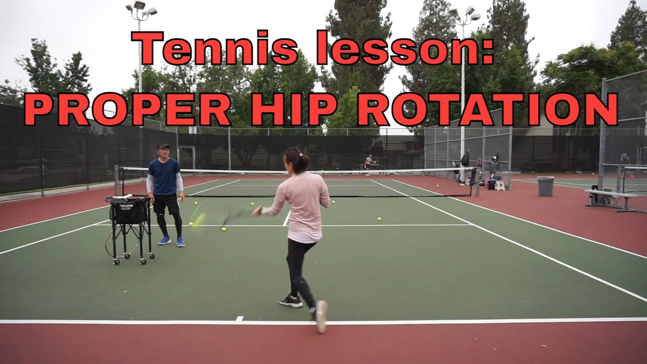 Tennis Lesson: Rotation, rotation, rotation!