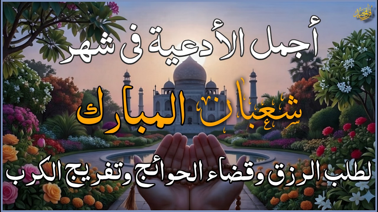 دعاء ليالي شهر شعبان 🌙 دعاء يفتح لك أبواب الرحمة ويغيّر قدرك | لا تفوّت هذه اللحظات المباركة