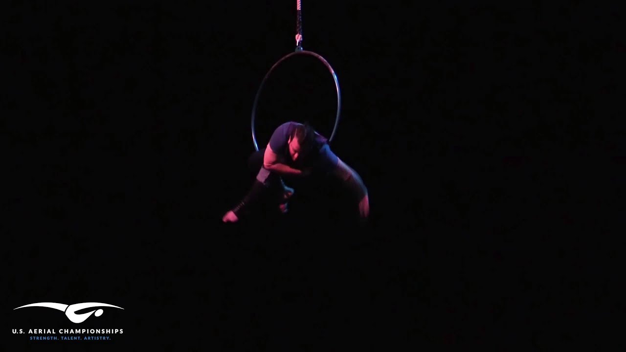 T Lawrence-Simon. 2015 Men's Lyra U.S. Aerial Competitor.