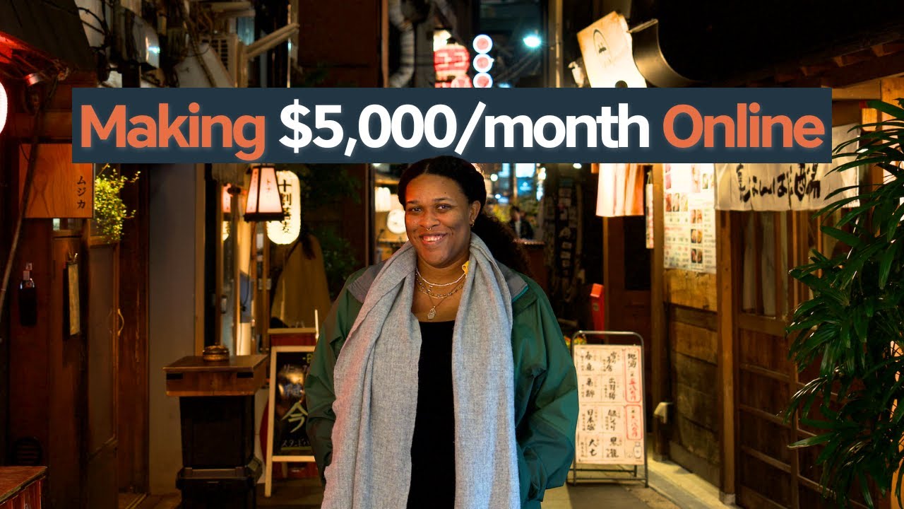 She Left Canada for Japan... Now Makes $5,000/month Online