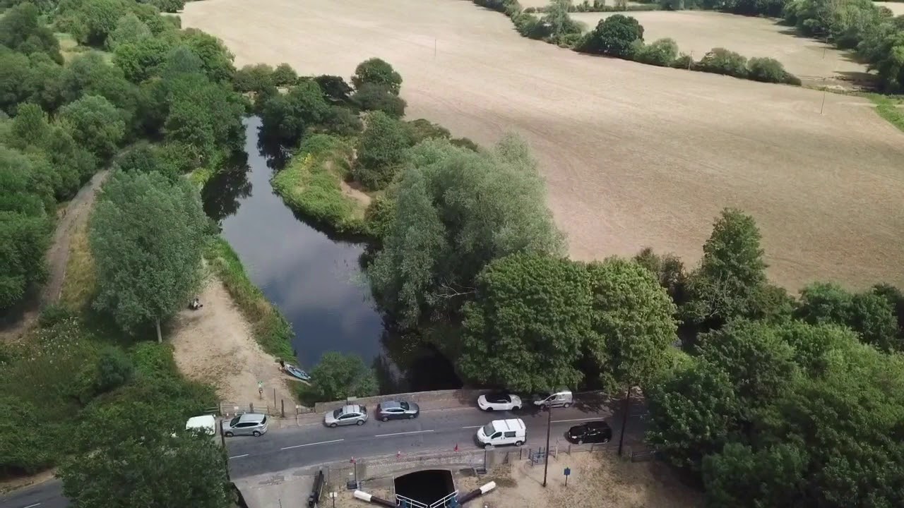 DJI Mavic Pro Drone River Chelmer Essex