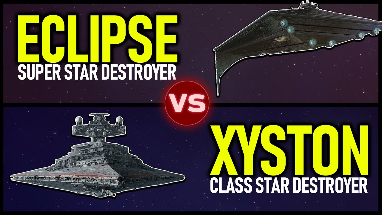 Звездный разрушитель XYSTON против ECLIPSE — кто победит (и какой лучше?)