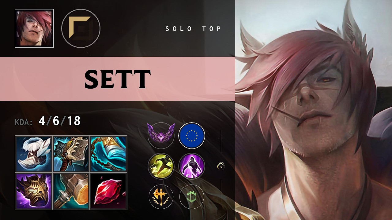 Sett Top vs Sion - EUW Master Patch 26.12