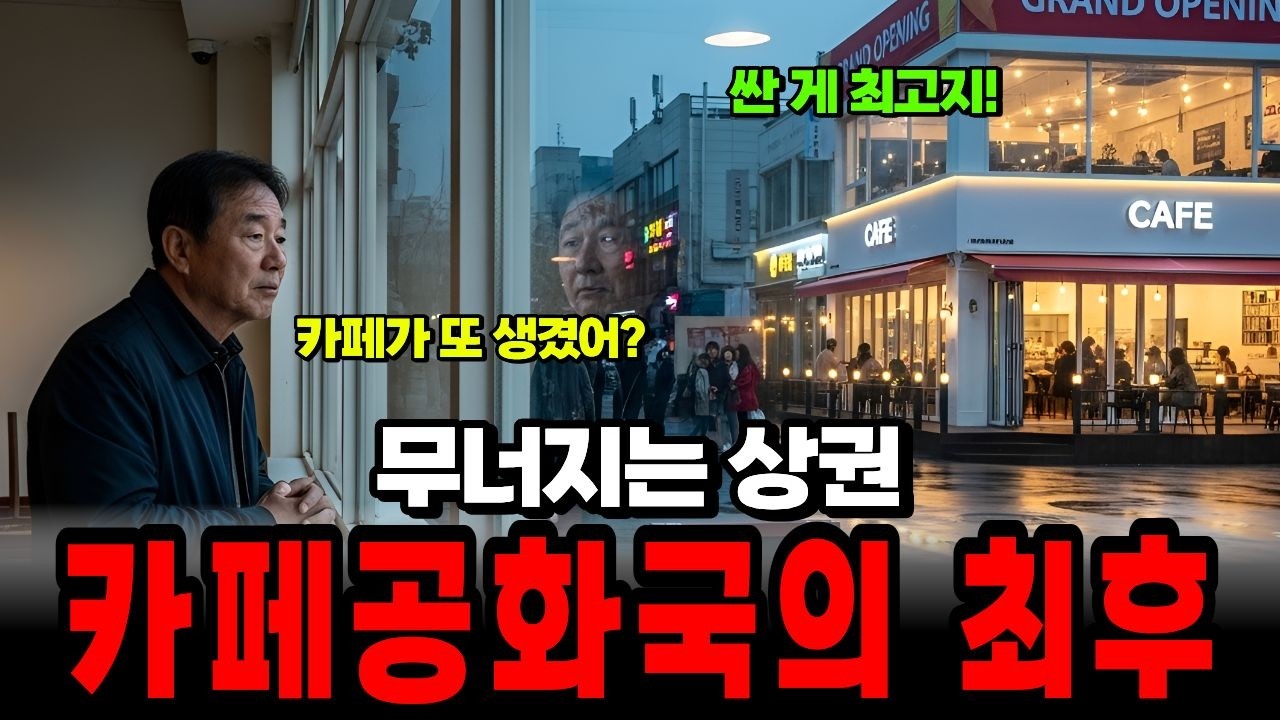 한국 카페 공화국의 민낯… 은퇴자들이 가장 많이 망하는 사업 1위 | 노후사연 | 노후자금 | 오디오북 |