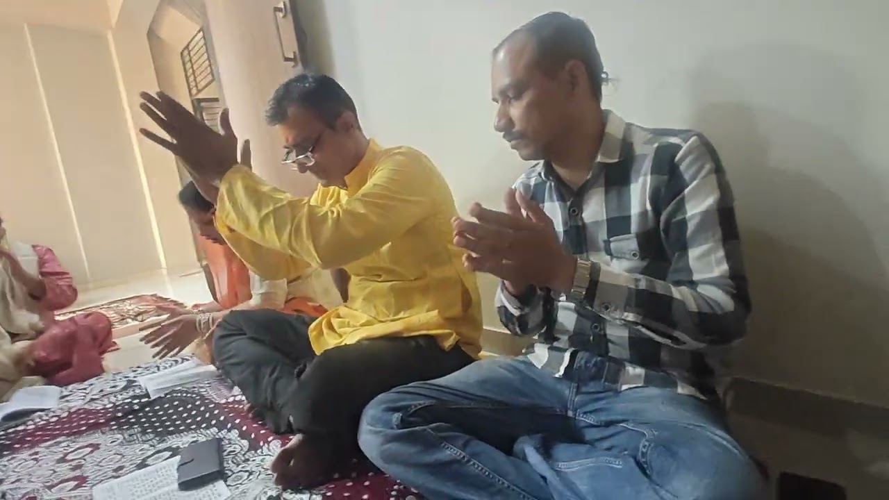 11 जनवरी श्रीं विमल मिश्रा जी के यहा सुंदरकांड का पाठ जय सिया राम 🙏