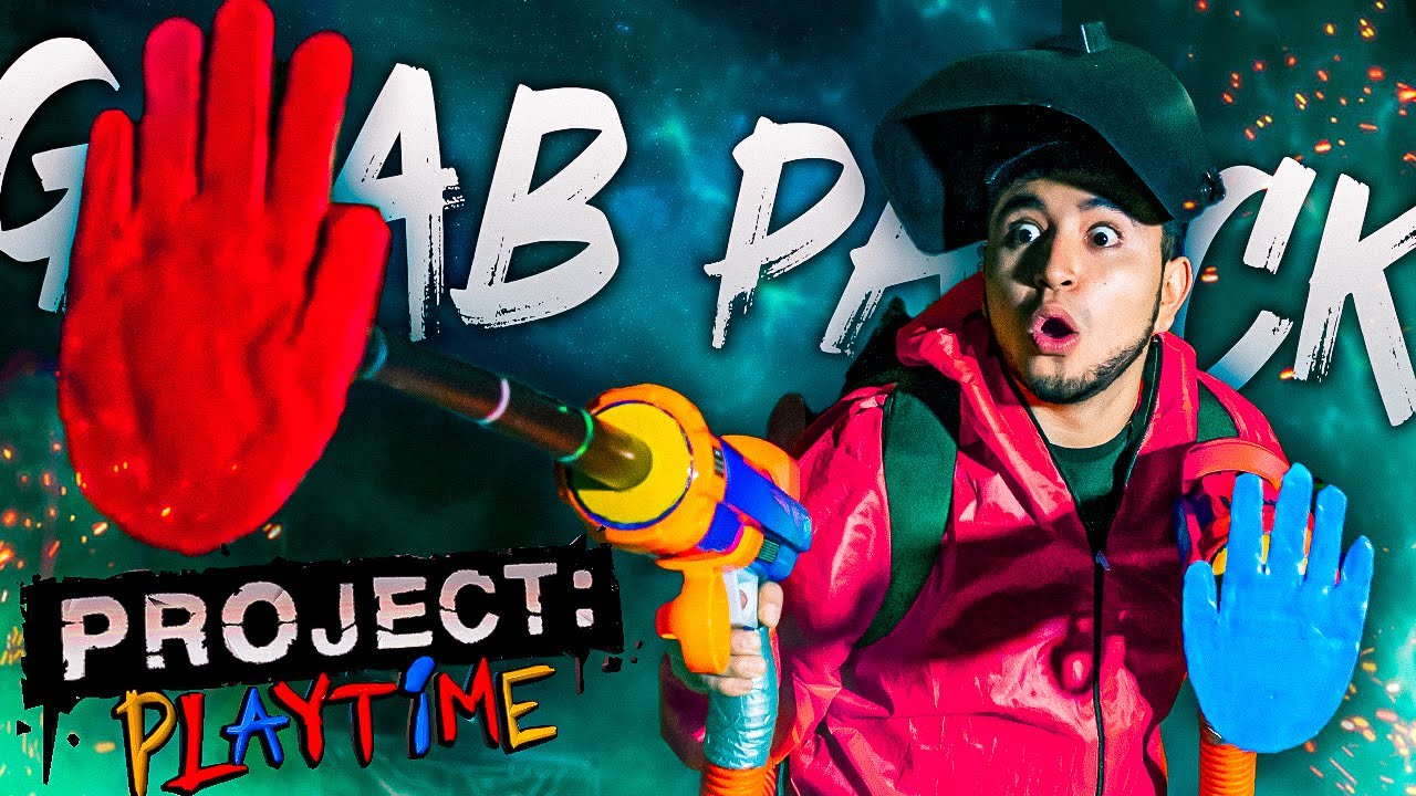 GRABPACK DE PROJECT PLAYTIME EN LA VIDA REAL🔥 - ZAID CÓRDOVA