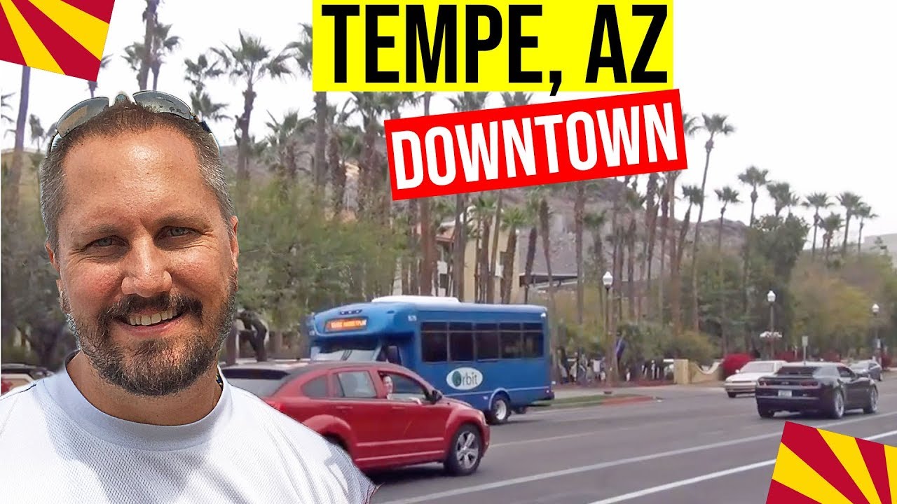 Tempe, Arizona Tour (Downtown): Mill Ave | Moving / Living In Phoenix, Arizona Suburbs (Tempe, AZ)