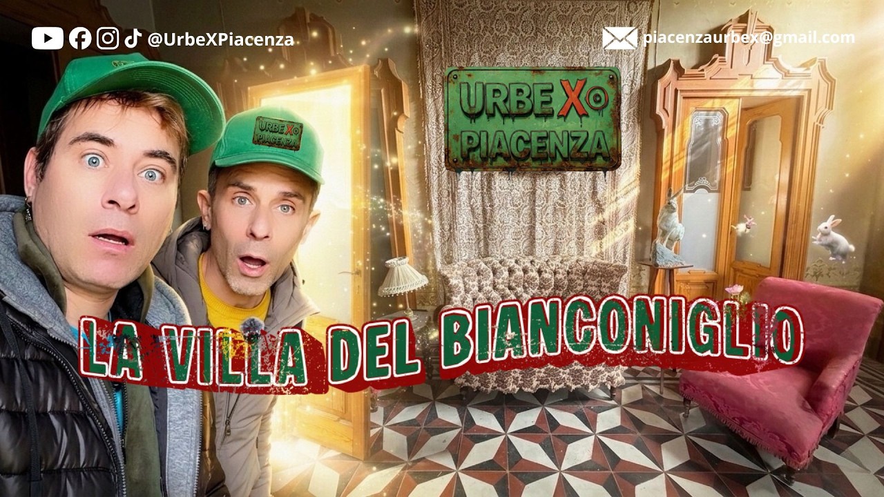 Seguiamo il BIANCONIGLIO in una Villa da Sogno ABBANDONATA NEL 800