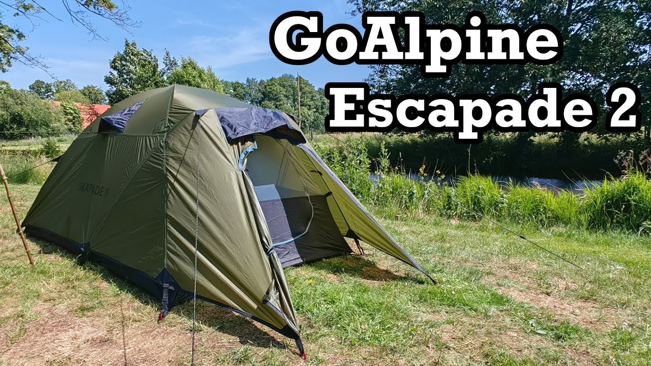 GoAlpine Escapade 2 - sturmfestes Geodätzelt zum fairen Preis - Trekkingzelt