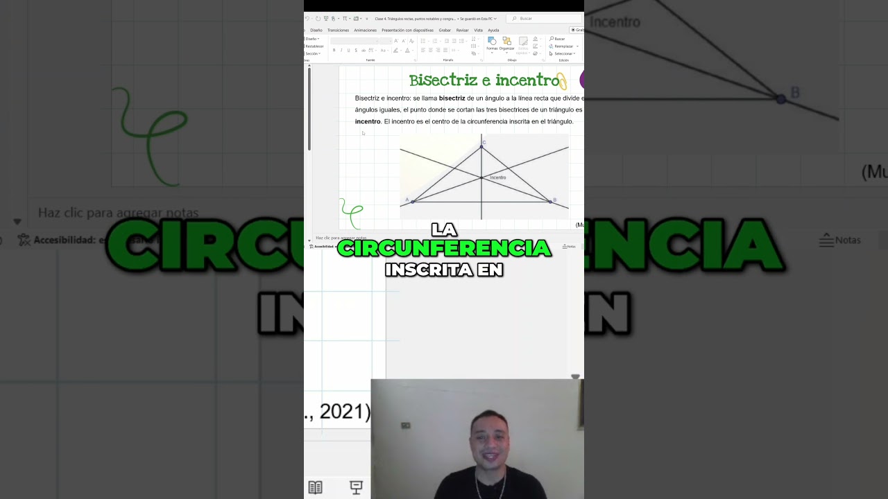 ¿Qué es la bisectriz y el incentro? ¡Explicado fácil! 