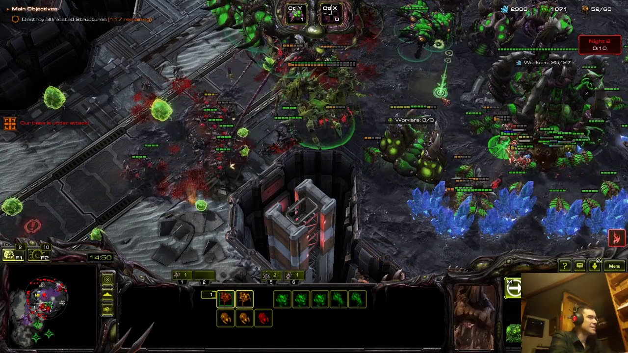 Abathur SOLO brutal Dead of Night (Swarm Hosts)