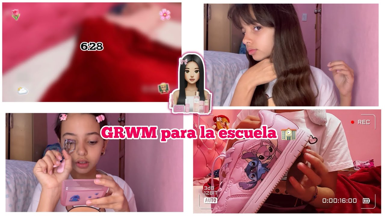 GRWM para a la escuela 🏫 ✨